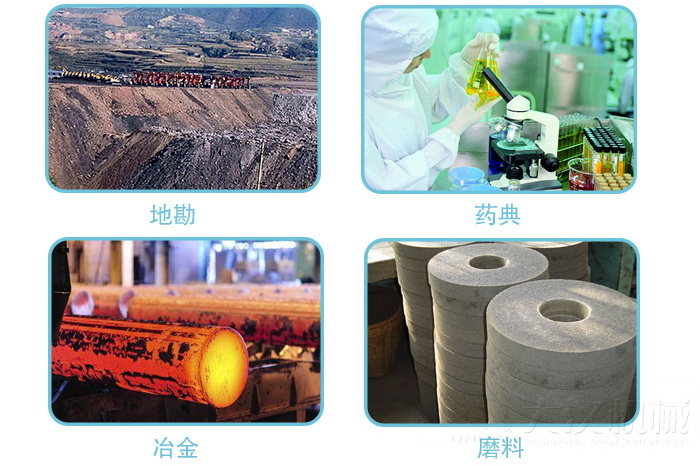 適用行業(yè):地堪，冶金，藥典,磨料